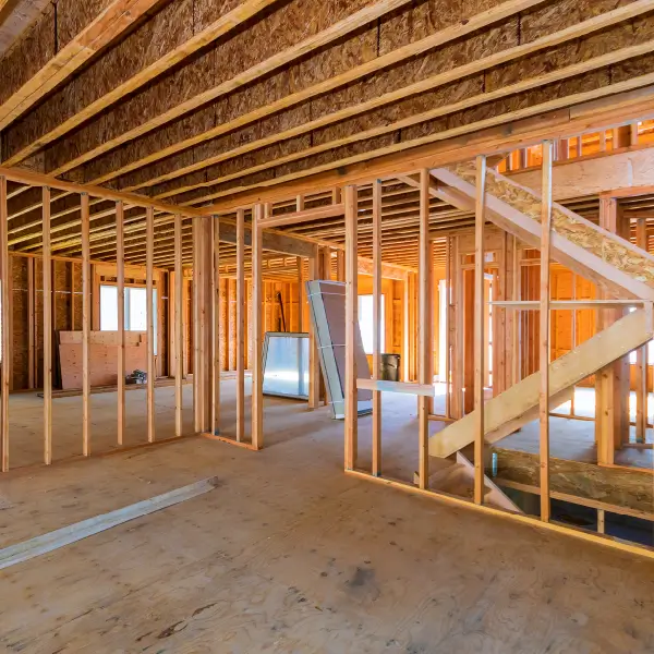 Framing for room addition